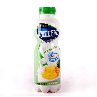 美汁源果粒奶优